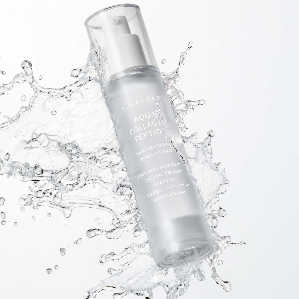 Aqua Collagen Peptide Triple Gel Essence · S.NATURE | MiiN Cosmetics