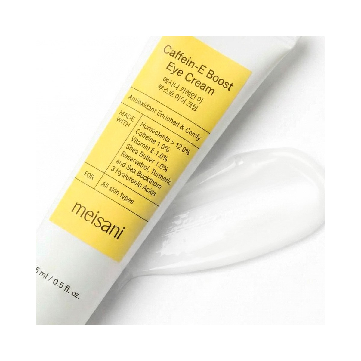 Eye cream Caffein-E Boost Eye Cream · Meisani | MiiN Cosmetics