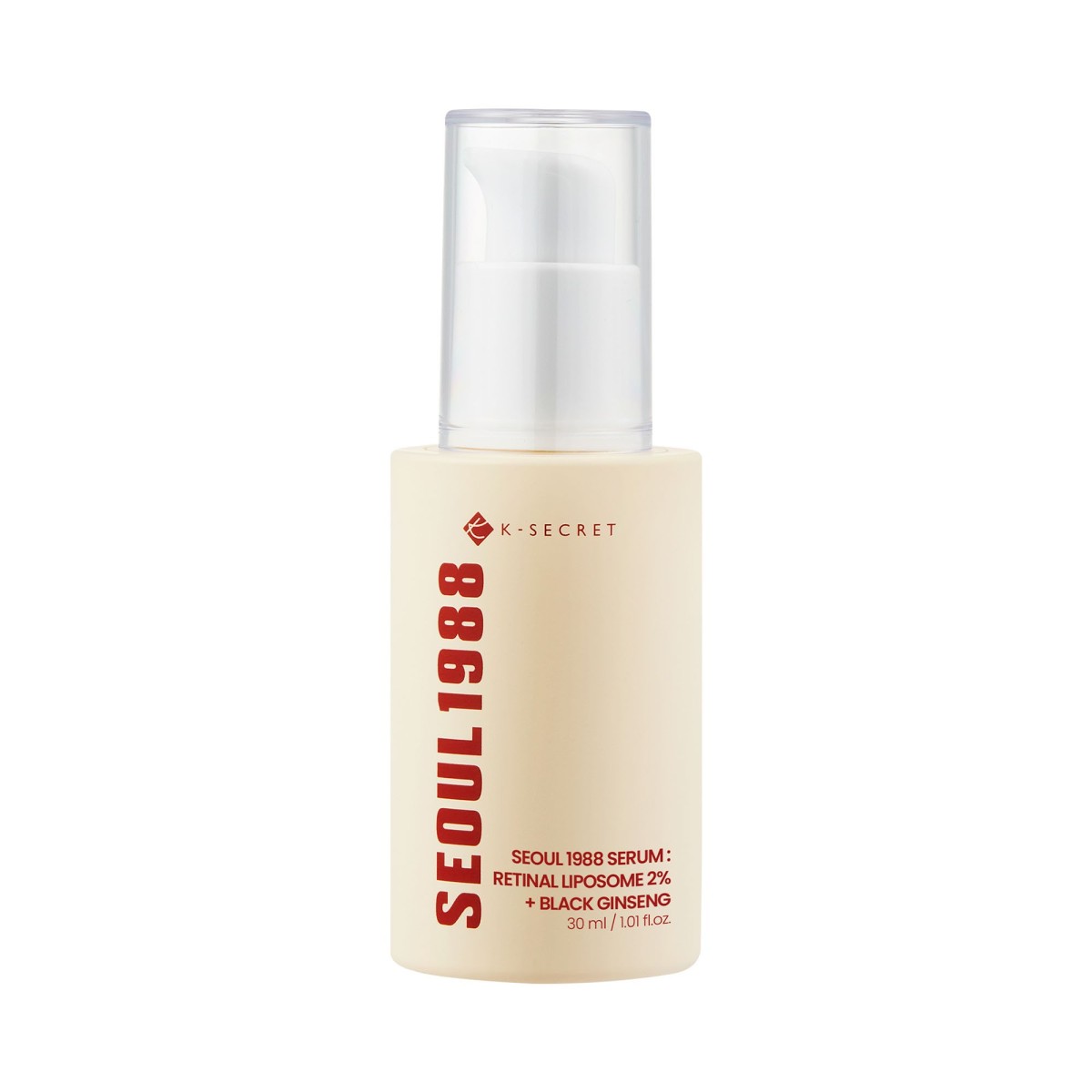 Sérum Retinal Liposome 2% + Black Ginseng · SEOUL 1988 by K-SECRET | MiiN Cosmetics