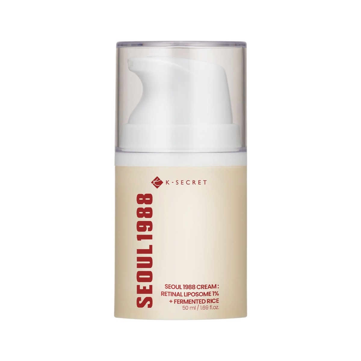 Crema Retinal Liposome 1% + Fermented Rice · SEOUL 1988 by K-SECRET | MiiN Cosmetics