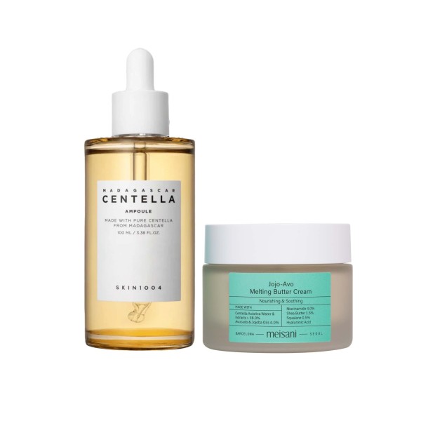 Dúo Calma + Barrera con Centella Asiática | MiiN Cosmetics