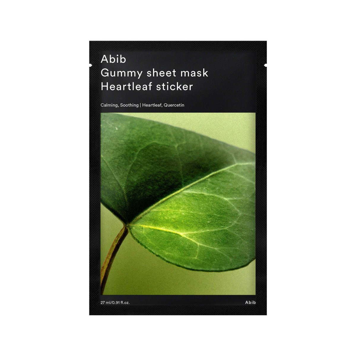 Gummy Sheet Mask Heartleaf Sticker · Abib | MiiN Cosmetics