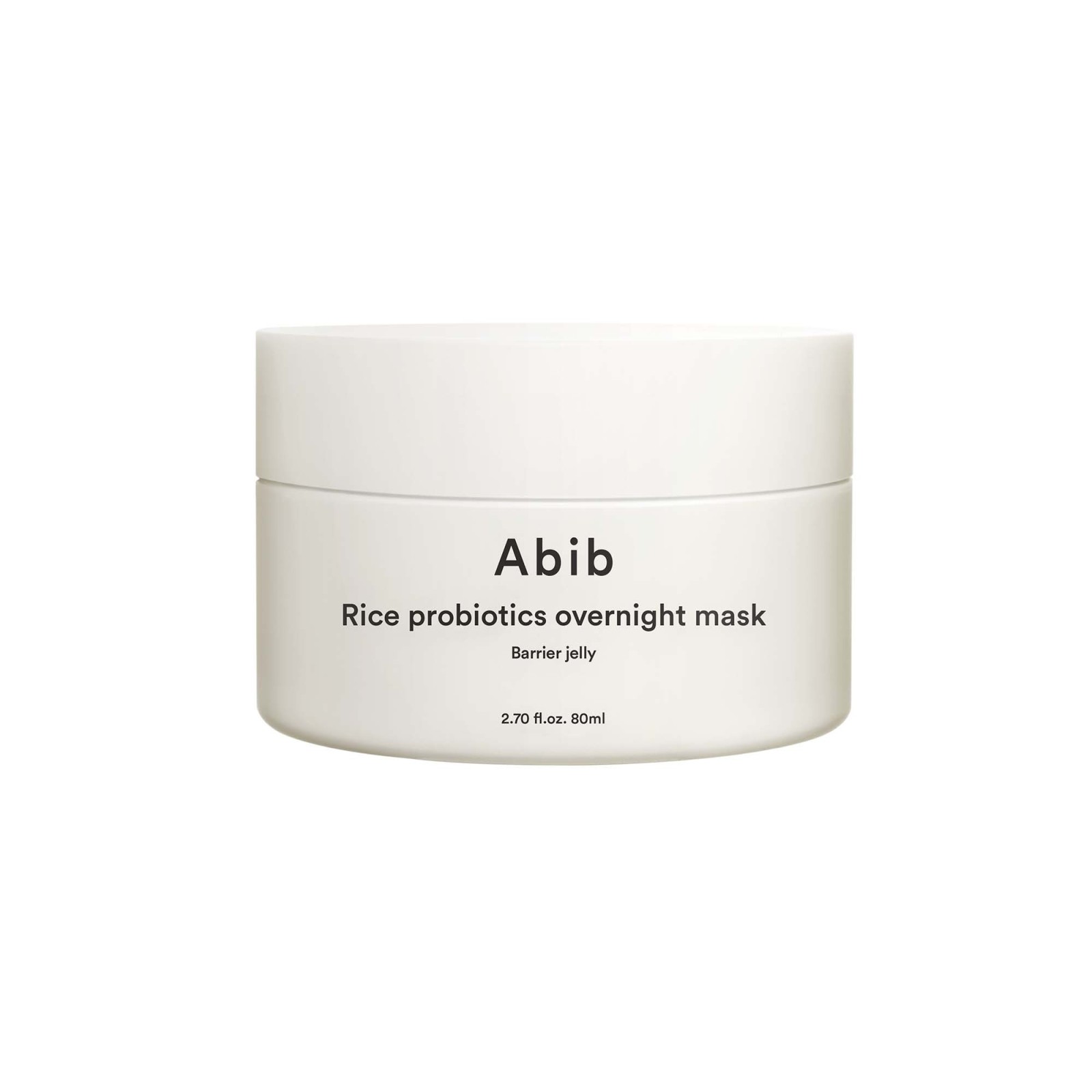 Mascarilla Rice Probiotics Overnight Mask Barrier Jelly · Abib | MiiN Cosmetics