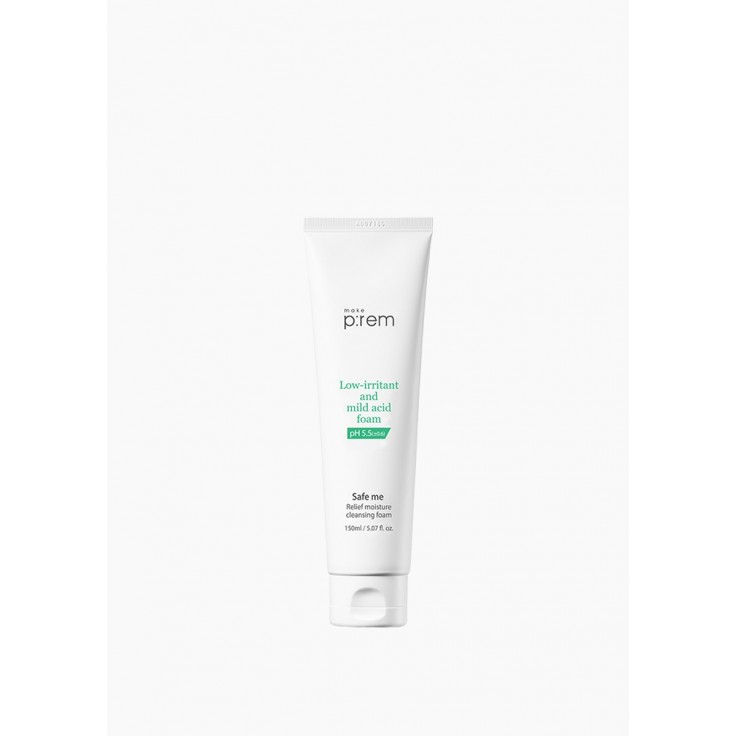 Safe me relief moisture cleansing foam