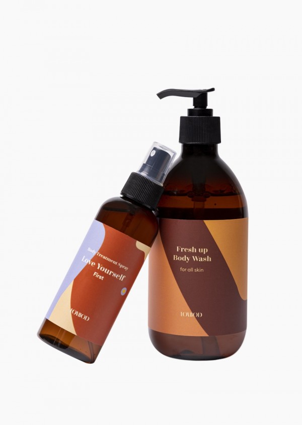 Matches we love: Fresh up body wash + Body treatment spray First