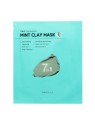 Sheet mask with purifying clay and mint extract - Barulab | MiiN Cosmetics