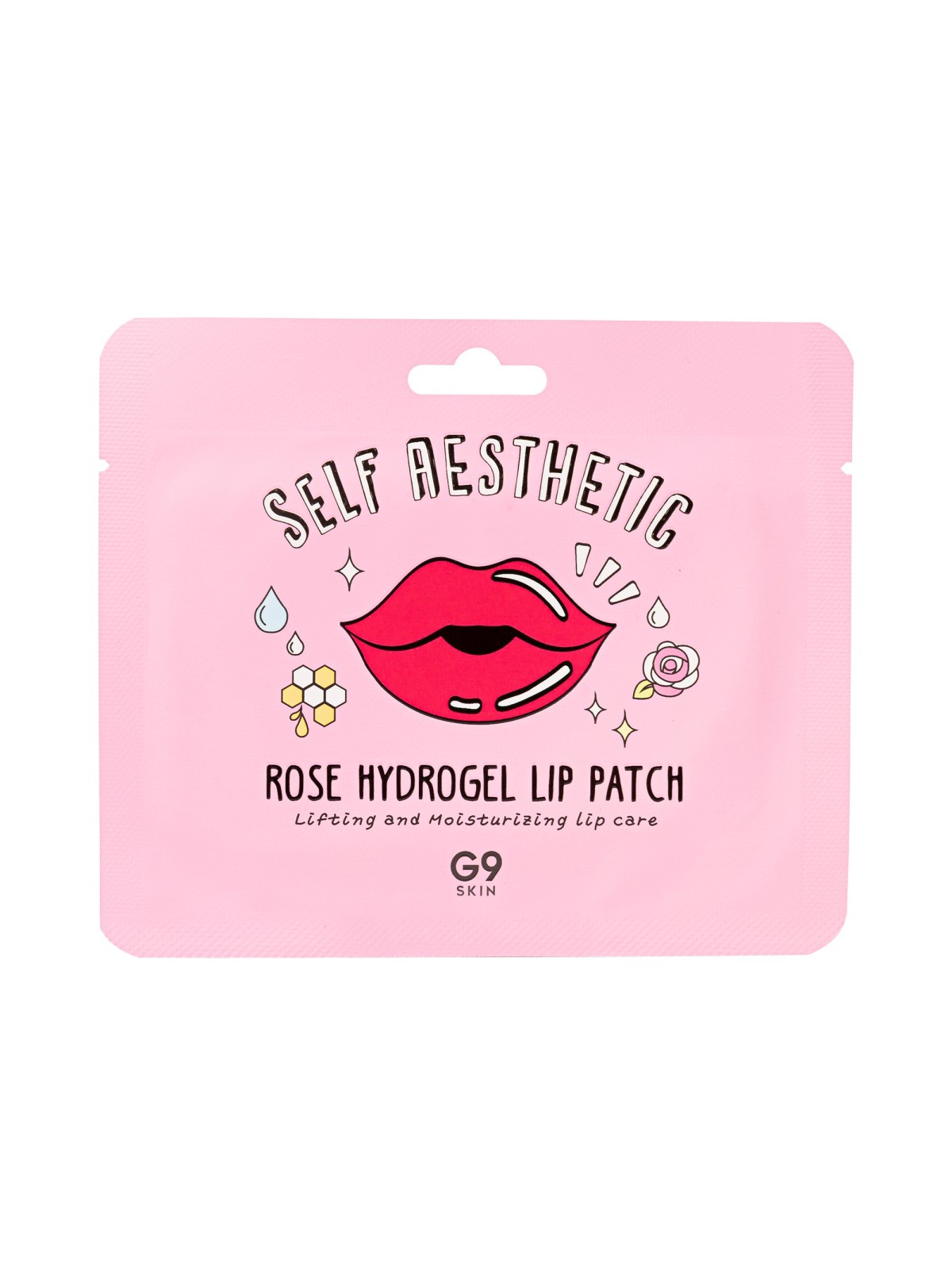 Self Aesthetic Rose Hydrogel Lip Patch - G9SKIN | MiiN