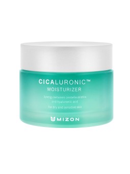 Crema hidratante reparadora con ácido hialurónico y centella asiática - Mizon | MiiN Cosmetics