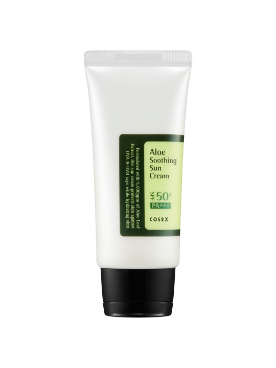 Aloe Soothing Sun Cream SPF50 PA+++ - COSRX | MiiN Cosmetics