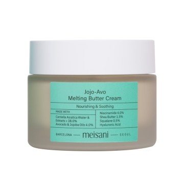 Crema hidratante nutritiva con aguacate y CICA - Meisani | MiiN Cosmetics