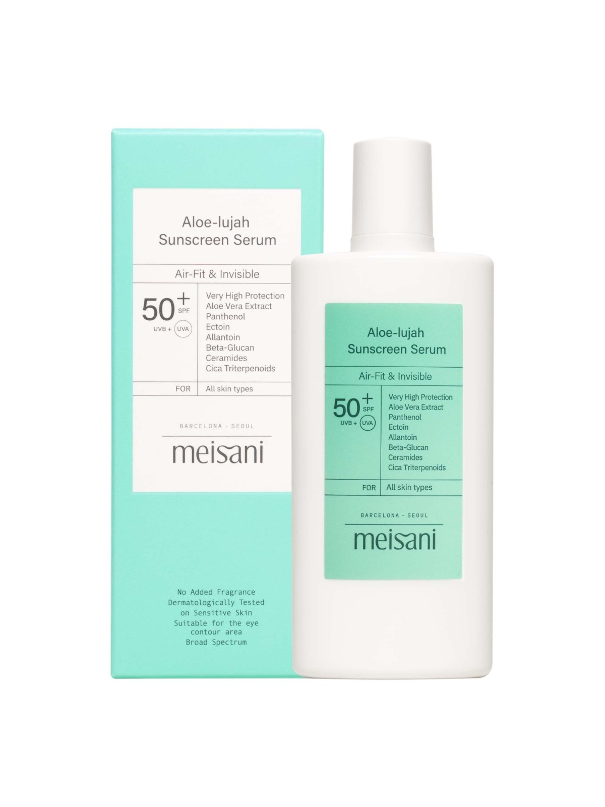 Protector solar Aloe-lujah Serum · Meisani | MiiN Cosmetics