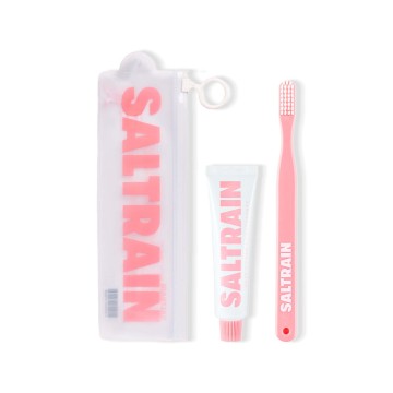 Kit dental de viaje Pink · Saltrain | MiiN Cosmetics