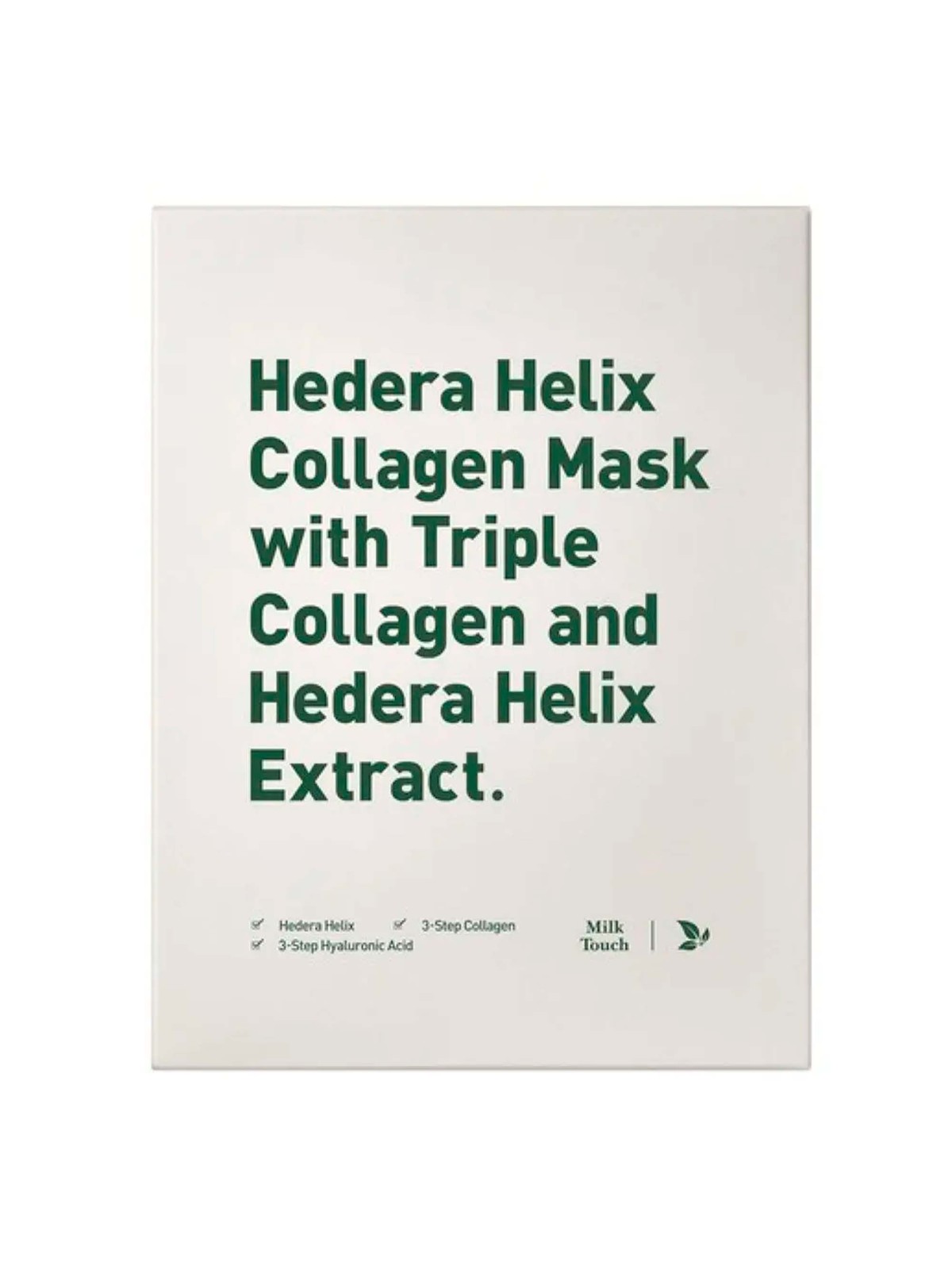 Mascarilla Hedera Helix Collagen · Milk Touch | MiiN Cosmetics