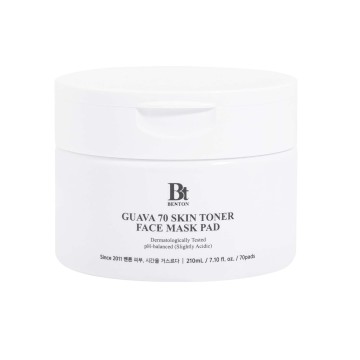 Guava 70 Skin Toner Face Mask Pads · Benton | MiiN Cosmetics