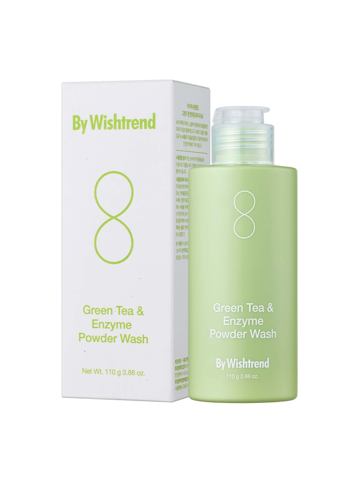 Green Tea & Enzyme Powder Wash · By Wishtrend | MiiN Cosmetics