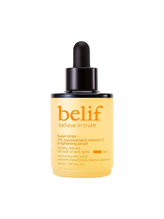 Sérum Super Drops VitaC Toning · belif | MiiN Cosmetics