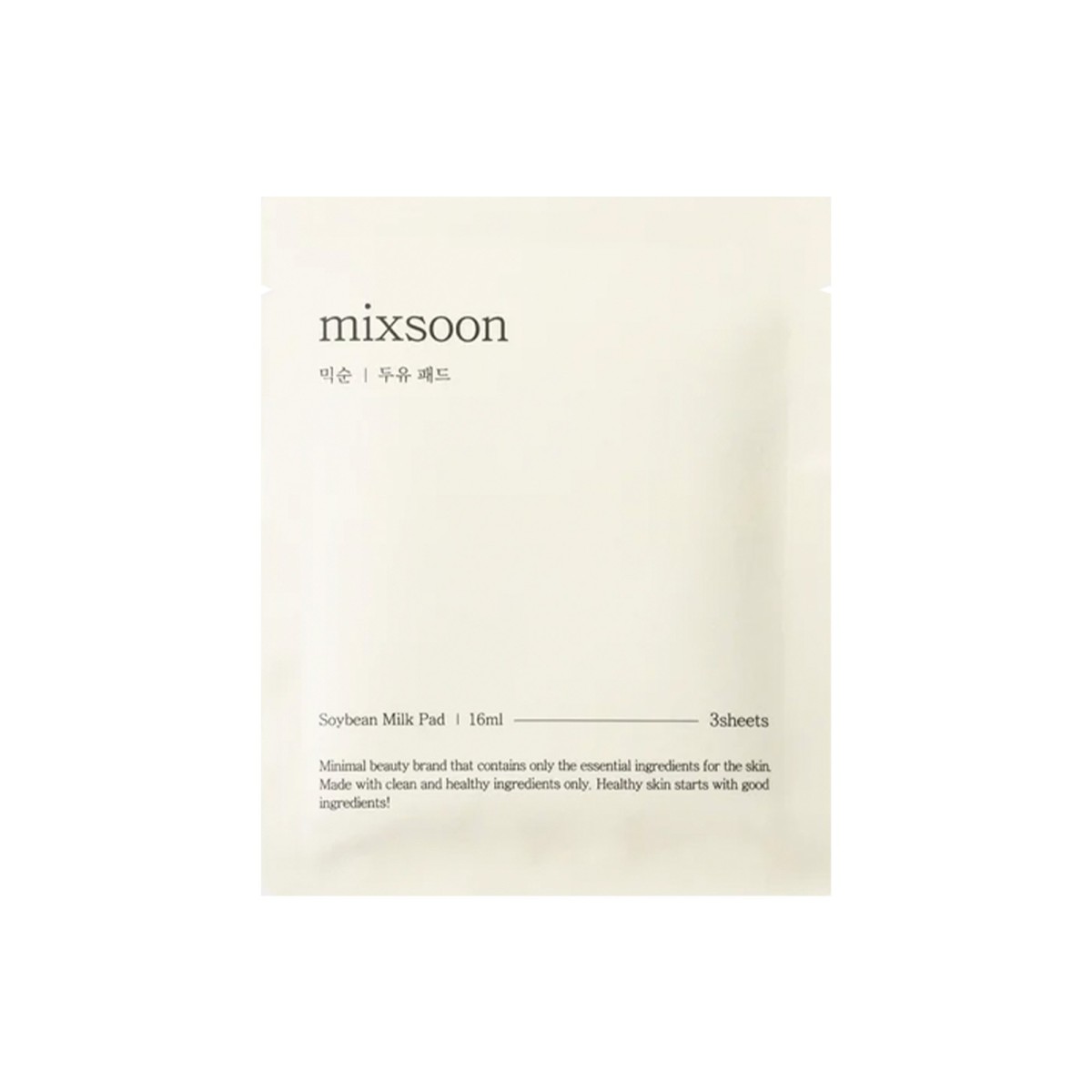 Soybean Milk Pad · mixsoon | MiiN Cosmetics