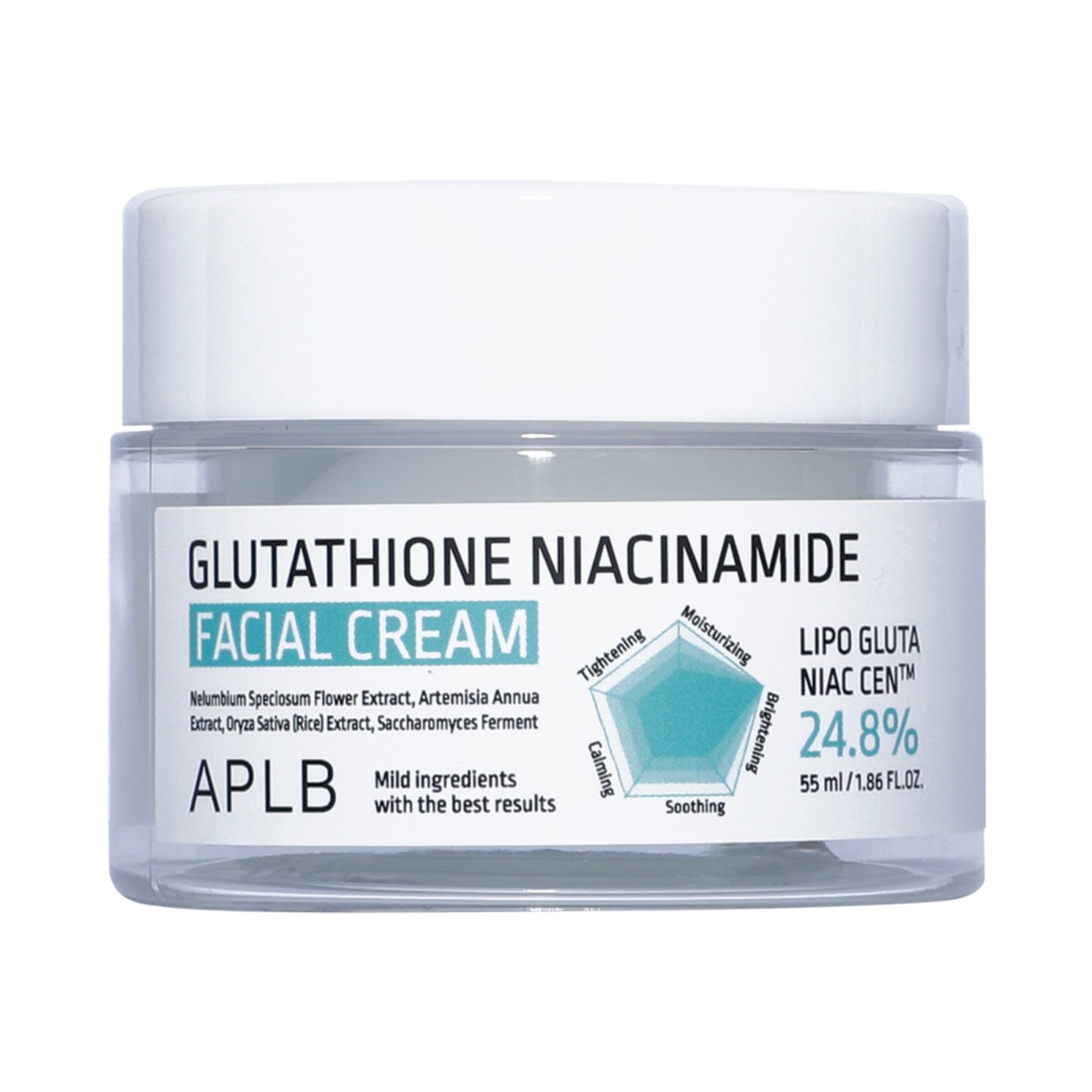 Glutathione Niacinamide Facial Cream · APLB | MiiN Cosmetics
