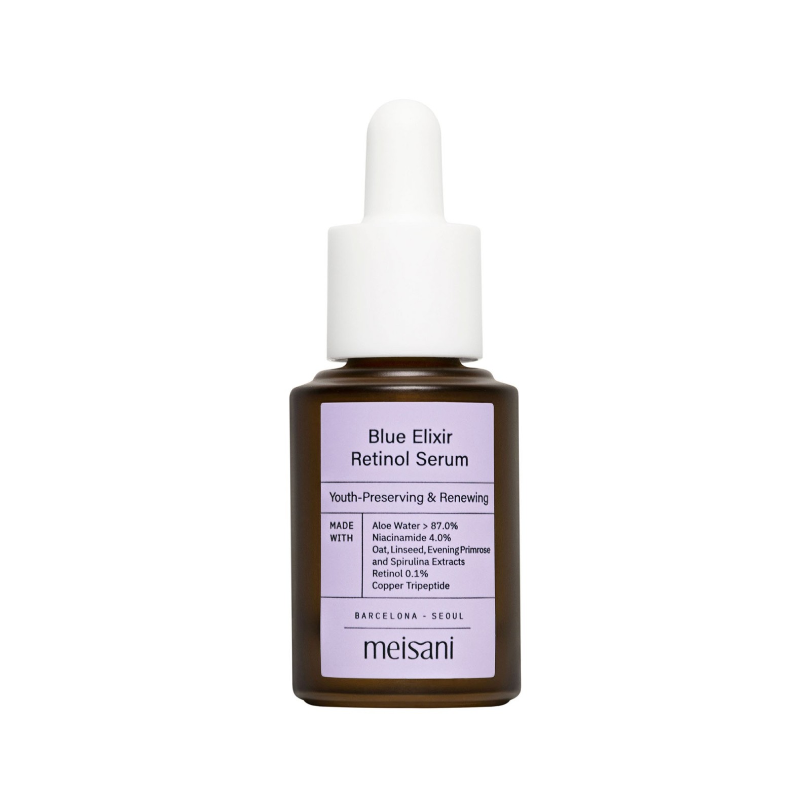 Blue Elixir Retinol Serum - Meisani | MiiN Cosmetics