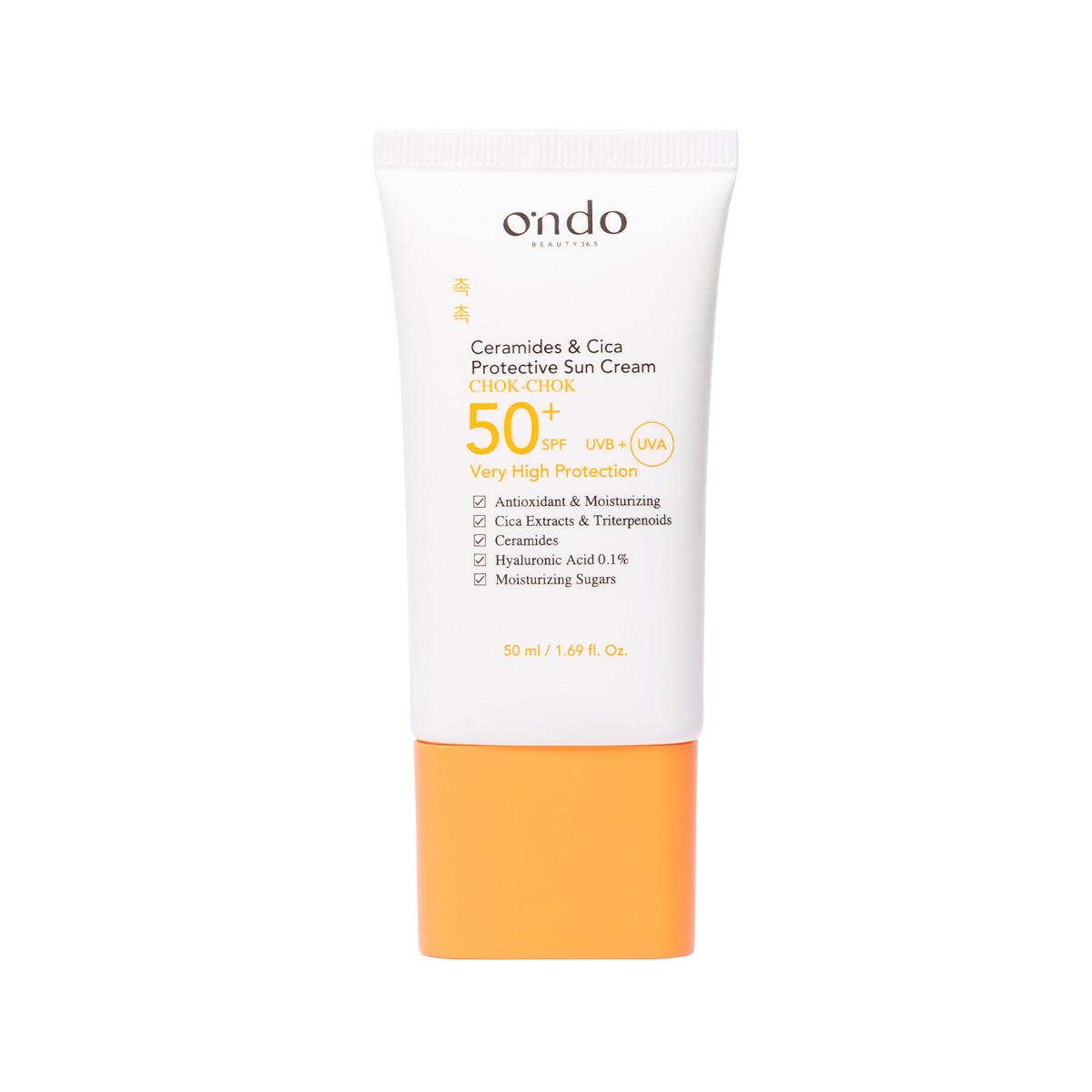 Protector solar 50+ hidratante antioxidante - Ondo Beauty 36.5 | MiiN Cosmetics