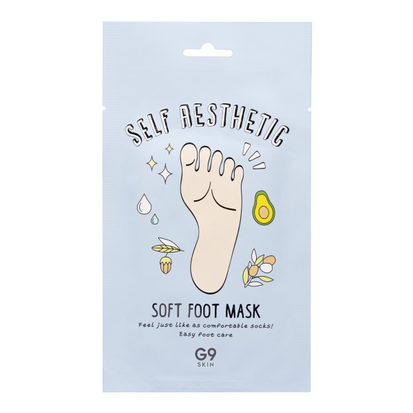 Self Aesthetic Soft foot mask - G9SKIN | MiiN Cosmetics