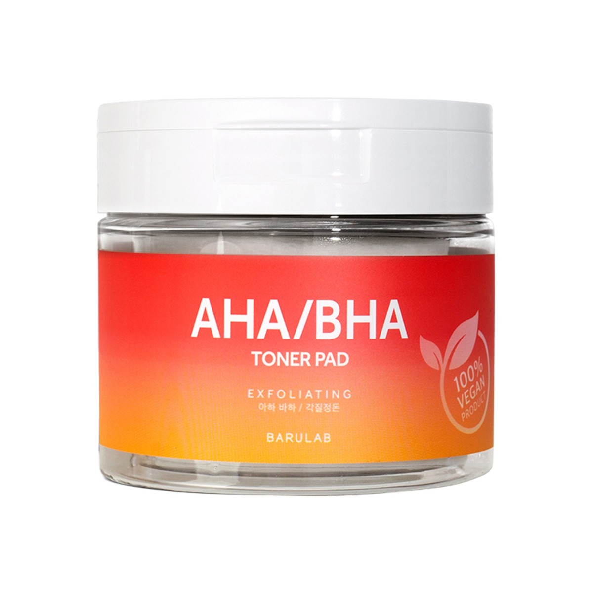 The Clean Vegan Toner Pad AHA/BHA · BARULAB | MiiN Cosmetics