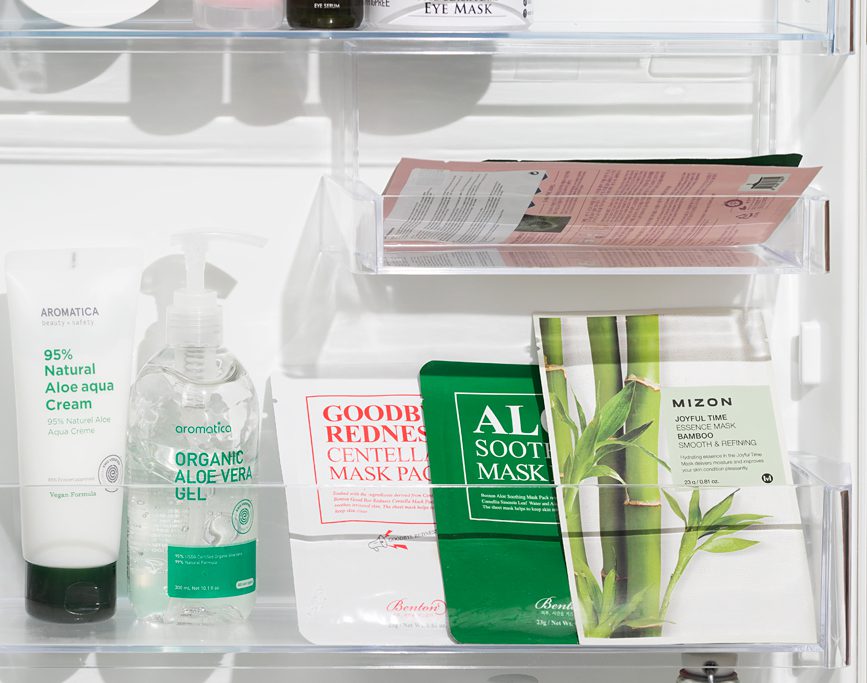 Guardar productos cosméticos en el refrigerador: sí o no?