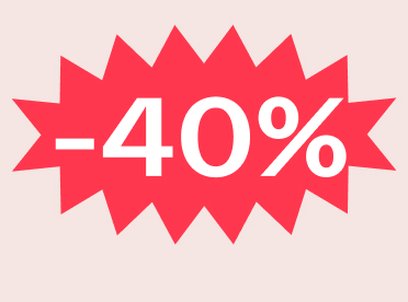 - 40%